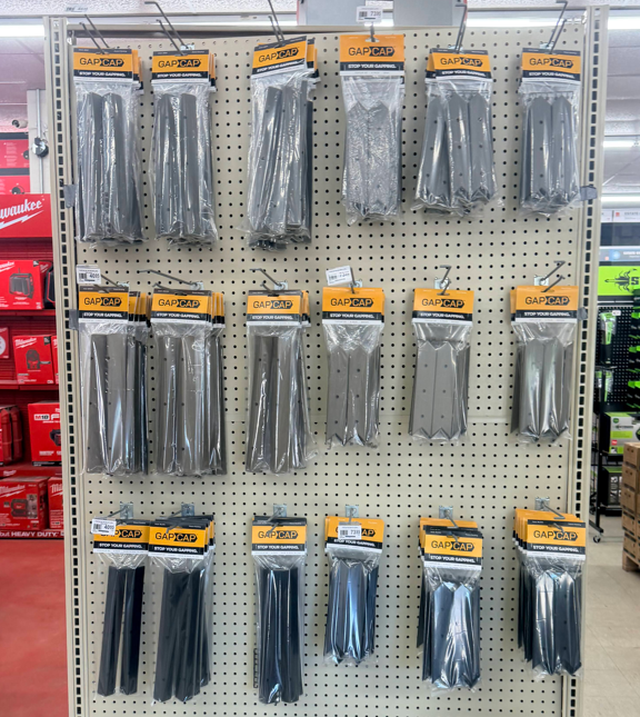 GAPCAP retail display at Carter Lumber